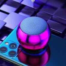 Popular TWS Pairing Mini Metal Bluetooth Speaker Portable Wireless Bluetooth Speaker With Stereo Sound thumbnail-2
