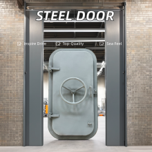 High Quality Steel Marine Door With New Design Quick Open and Close Weatherproof 12V Door thumbnail-3