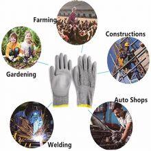 Cut Level 4 Gloves ANSI A5 13G HPPE Liner PU Coated Kevlar Metal Gloves For Cutting Gloves For Mandoline thumbnail-3