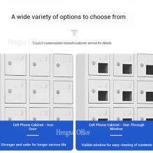 Secure 30-Slot Cell Phone Charging Cabinet With Clear View Windows | Classroom Tech Management Solution for High Schools thumbnail-2