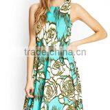 2015 China Manufacturer Customized the Latest Design Rose Skater Elegant Dress thumbnail-2