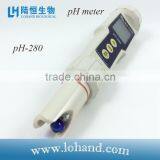 Waterproof ATC Made in China pH Meter PH-280