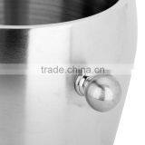 High Quality and Sand Polished Stainless Steel Beer Ice Bucket thumbnail-4
