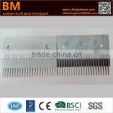 SFR247416,Escalator Comb Plate for 9500,199.5x154.3mm,Tooth Pitch 9.068,Hole Spacing 145,22T,Aluminum,Right thumbnail-1