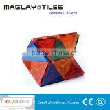 2015 Hot Sales Children's Popular Environmental Magnetic Toy / Magnetic Tiles Deluxe Building Set 32 Piece Many Colours Quality Choice thumbnail-3