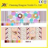 quilt fabric polyester brushed microfiber peach skin textile fabric offered by changxing factory