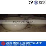 Beautiful White Marble Bathroom Sink thumbnail-6