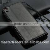 Original Fashion 64 Grain Stand Holder Wallet Flip PU Leather Case For HTC 820 MT-3099