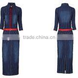 Plus Big Size Stretchy Dress Boho Print thumbnail-1