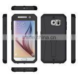 Premium Armored Tank Style Case Combo PC+TPU Kickstand Mobile Back Cover Case For Samsung Galaxy S6 With Screen Protector thumbnail-2