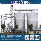 SRON ISO Certified Soybean Meal Storage Steel Silo With Screw Discharging Auger thumbnail-3