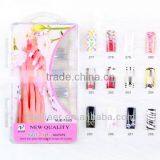 French Colored Acrylic Nail Tips Nail Arts Products thumbnail-1