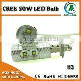 Best selling 50W H3 H4 H7 H8 H9 H11 H16 LED fog light