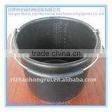 Custom Unbreakable Recycled 10l Construction Plastic Water Bucket With Handle for Building thumbnail-1