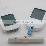 2015 New Design High Quality Big Screen Glucometer With PC-link USB Cable/ Precise Silver Strips/ No Pain Function Lancet Pen Quality Choice thumbnail-4