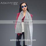 2015 New Fashion 100% Wool Scarf Knit