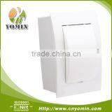 Fireproof ABS Material TSM White Distribution Box