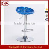 Adult High Swivel Plastic Design Chair With Footrest thumbnail-4