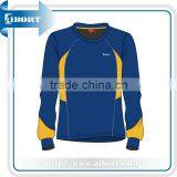 Blue Color t- Shirt,long Sleeve t Shirt ,100 Cotton Shirt(SSB-6)