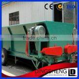 Big capacity double roller wood peeler machine