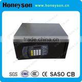 Black Jewellery Safe Box for Hotel Mini Fireproof Safe Box thumbnail-1