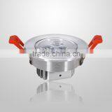 China LED Recessed Ceiling Light Fixtures Waterproof IP44 Round Shape 3W 9W 15W SMD LED Ceiling Downlight