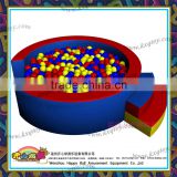 soft play indoor equipment Round shape ball pits for kids and baby