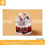 Resin Christmas Santa Claus Figurines Factory Glass Marble