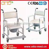Aluminum Commode Chair With Bedpan