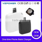2016 Pokemon Charger One-time Use Phone Charger Portable Mini 800mAh 1000mAh Disposable Power Bank For IPhone Android thumbnail-1
