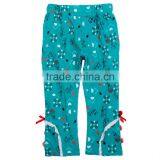 (G3712) Green 18-24M Girls Printing Autumn French Terry Cargo Pants Child Clothes Stocklot thumbnail-1
