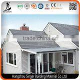 High Quality Alum Type Chinese Roof Tile, 0.4mm Steel Slate Roof Tiles for Sale thumbnail-3