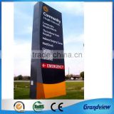 Outdoor advertising company directional sign