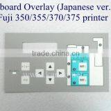Keyboard Overlay (Japanese Ver.) for Fuji Frontier 350/355/370/375 Printer