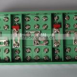 three-phase four-wire fuse terminal block green