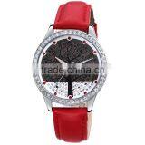 Skone 9195 Leather Strap Bling Tree Dial Watches thumbnail-5