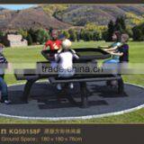 KAIQI GROUP Environment Protection Outdoor Hot Galvanized Steel Pvc Coated Table and Chairs thumbnail-1
