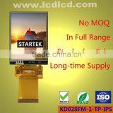 2.8 Inch Display Touch Panel Screen Featured High Contrast and Full Viewing Angle