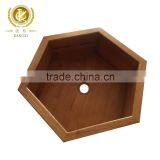 Wooden Hands Wash Basin Bathroom Basin Bathroom Sinks thumbnail-1