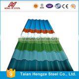 China Plastic Factory Prepainted Color Corrugated Roofing Sheets Price Per Sheet