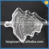 New Products Clear Glass Christmas Tree Plate thumbnail-2