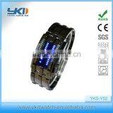 2014 hot selling fashion light display led watch