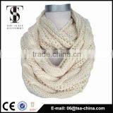 Fashion New Braided Style Winter Infinity Scarf thumbnail-1