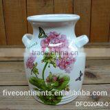 DFC Decal Vase Home Decorative Flower Vase thumbnail-1
