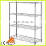 Chrome wire shelves for office, stainless steel wire shelf