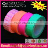Hot Sale Custom Neon Color Washi Tape