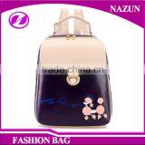 Wholesale Fashion Beauty Lady Leather Bags Backpacks Leather Laptop Backpack thumbnail-4