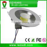 Light Weight Slim 10w Recessed Cob Led Downlight Full White From Sitatome thumbnail-1