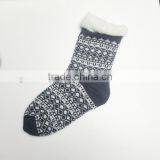 Unisex Comfortable Warm home socks with antislip gel for winter