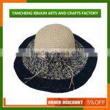 Best Quality Girl Beach Straw Floppy Hat thumbnail-4